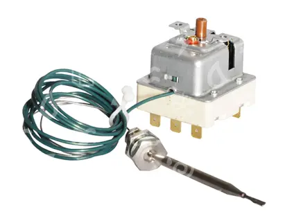 termostat pojistný 235°C, 3 fáze, 30A/400V, E.G.O. 55.32545.030, s manuálním resetem